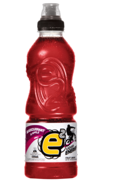e2 Blackcurrant & Apple Liquid Energy Fruit Drink 800ml