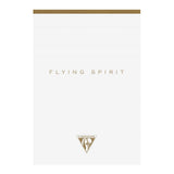 Flying Spirit Clothbound Notepad A6 White - Cafe Supply