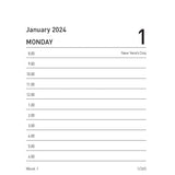 Collins Calendar Refill 13H Top Opening Even Year - Cafe Supply