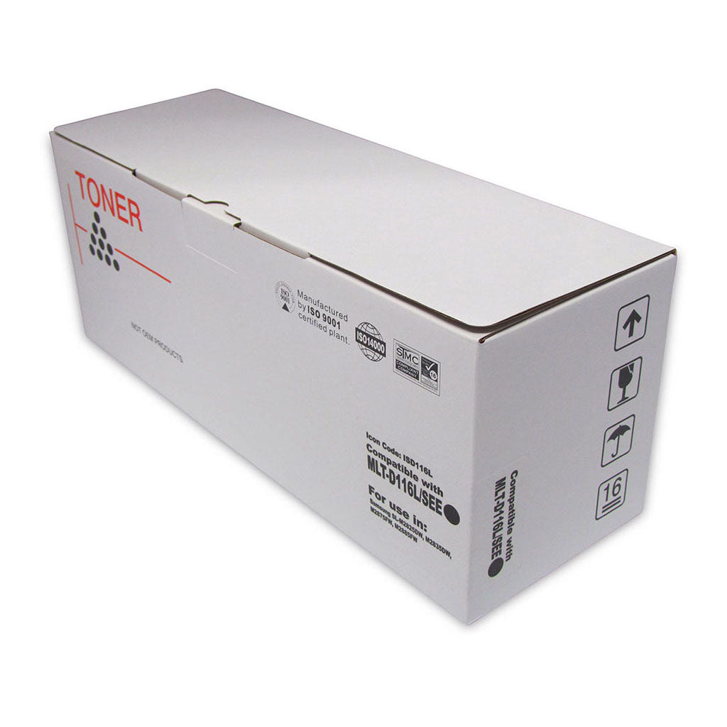Icon Compatible Samsung MLT-D116L Black Toner Cartridge - Cafe Supply