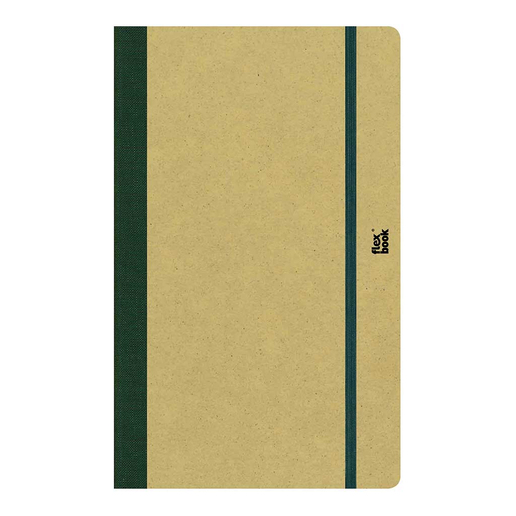 Flexbook Ecosmiles Notebook Medium Ruled Olive - Cafe Supply