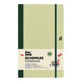 Flexbook Ecosmiles Notebook Medium Ruled Kiwifruit - Cafe Supply