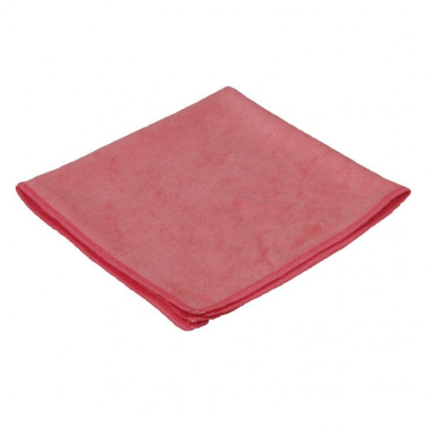 Fibreclean Microcloth - Red - Cafe Supply