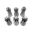 Russian Ruffle Ball Tips - 6 Piece Set - Cafe Supply