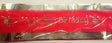 Cake Band Happy Birthday Pink/Silver 63mm (1m) - Cafe Supply