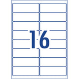 Avery Label L7162 Rev-25 99x34mm 16up 25 Sheets - Cafe Supply