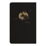 Flying Spirit Sewn Notebook 9x14cm Black - Cafe Supply