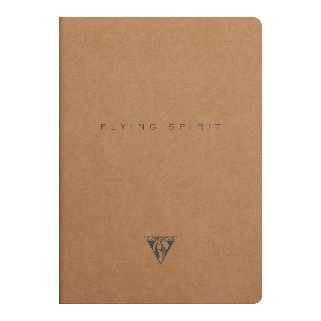 Flying Spirit Sewn Notebook A5 Kraft - Cafe Supply
