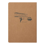 Flying Spirit Sewn Notebook A5 Kraft - Cafe Supply
