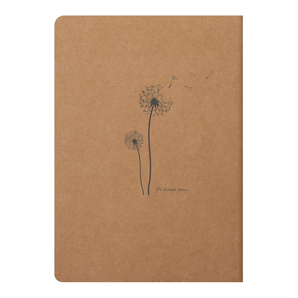 Flying Spirit Sewn Notebook A5 Kraft - Cafe Supply