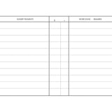 Collins Vehicle Log Book Hard Cover 44 Leaf 215x150mm - Cafe Supply