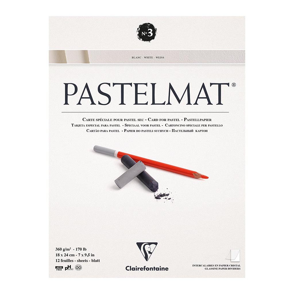 Pastelmat Pad No. 3 18x24cm 12sh - Cafe Supply