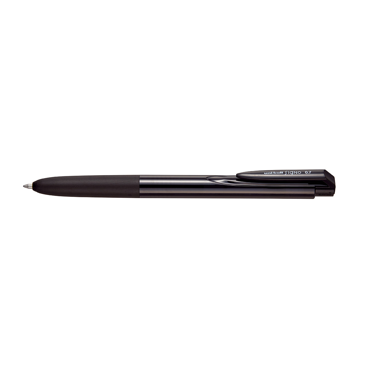 Uni Signo RT1 0.7mm Retractable Black UMN155 - Cafe Supply
