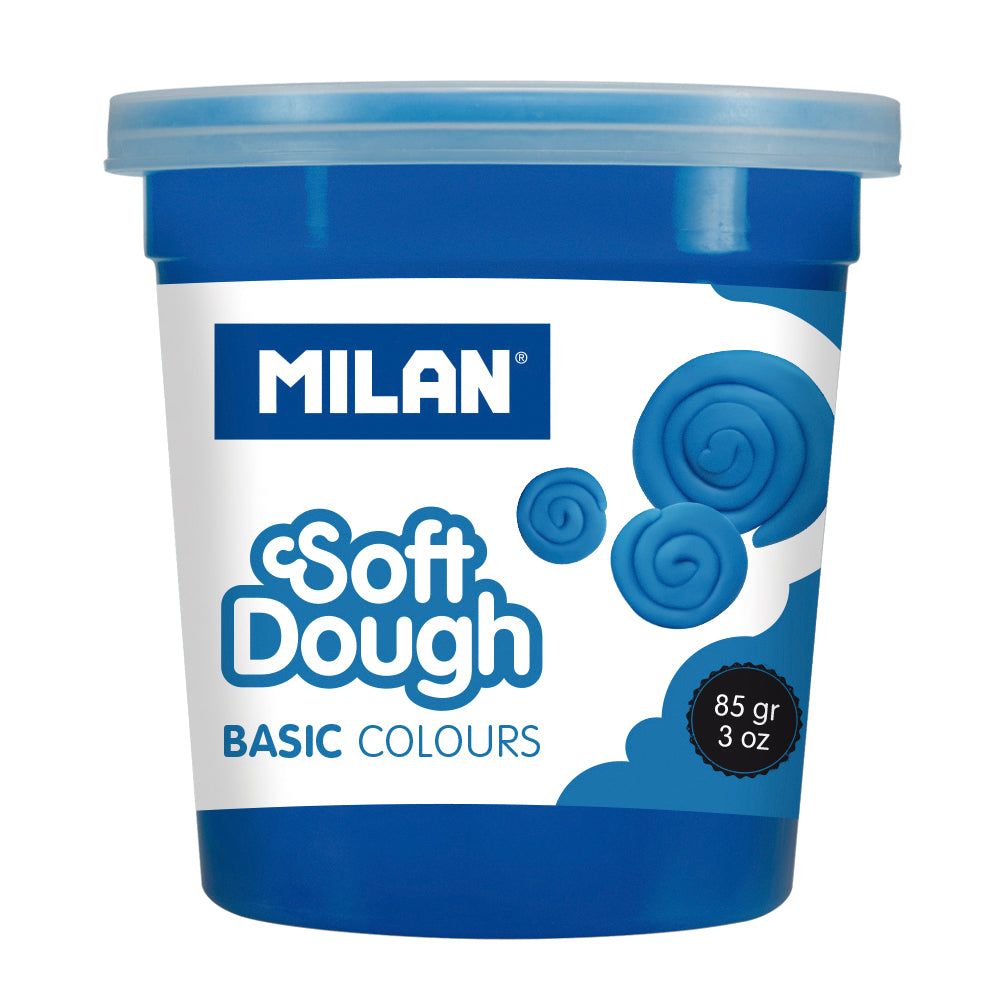 Milan Soft Dough Basic Colours Assorted Pack 10 - Cafe Supply