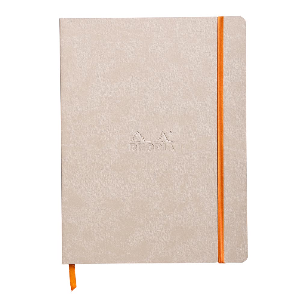 Rhodiarama Softcover Notebook B5 Dotted Beige - Cafe Supply