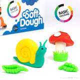 Milan Soft Dough Basic Colours Assorted Pack 10 - Cafe Supply