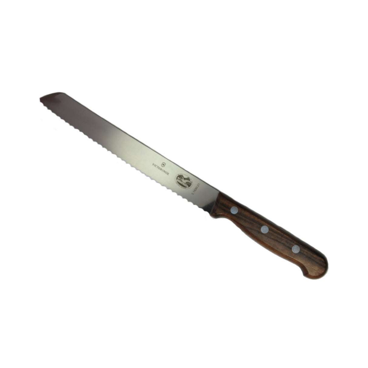 Bread Knife, 21cm (Wooden Handle)