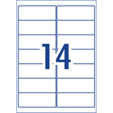 Avery Label L7163-20 Laser 14up 20 Sheets 99x38mm - Cafe Supply