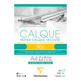 Clairefontaine Tracing Pad A4 90g 50sh - Cafe Supply