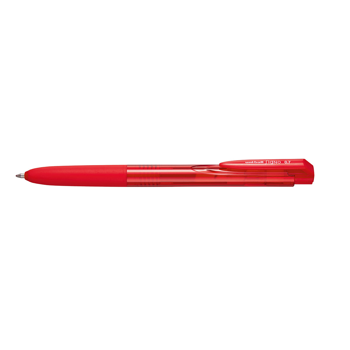 Uni Signo RT1 0.7mm Retractable Red UMN155 - Cafe Supply