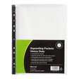 OSC Copysafe Pockets Heavy Duty Expanding A4, Pack of 5 - Cafe Supply