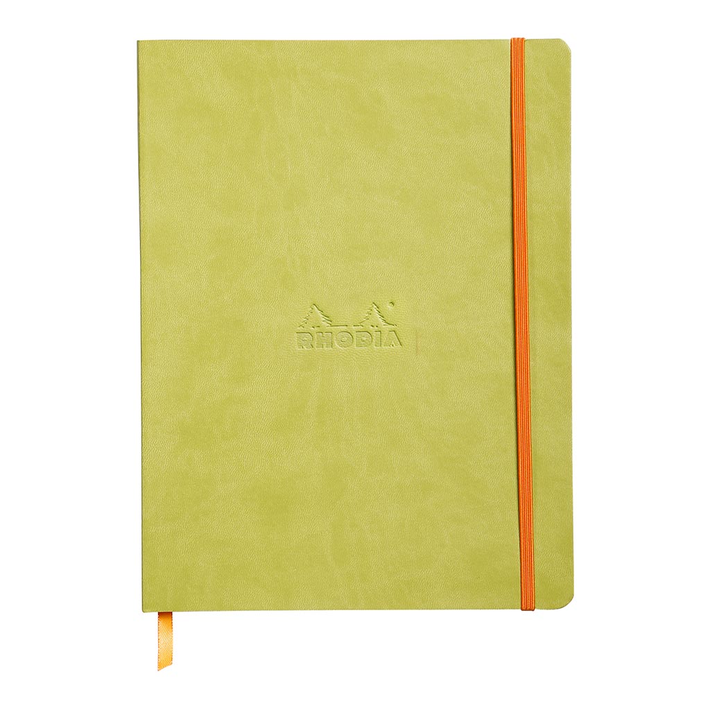 Rhodiarama Softcover Notebook B5 Dotted Anise Green - Cafe Supply