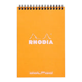 Rhodia Classic Notepad Spiral A5 Dotted Orange - Cafe Supply
