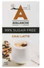 Avalanche 99% Sugar Free Chai Latte Coffee Sticks 10 x 20g - Cafe Supply
