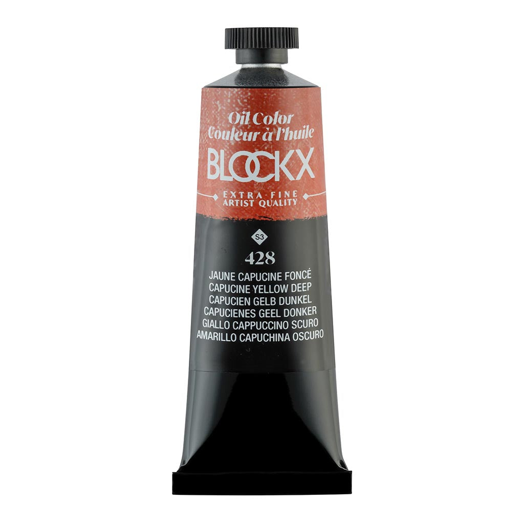 BLOCKX Oil Tube 35ml S3 428 Capucine Yellow Deep - Cafe Supply