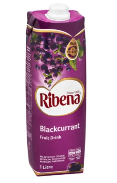 Ribena Blackcurrant Fruit Drink 1l