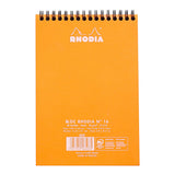 Rhodia Classic Notepad Spiral A5 Dotted Orange - Cafe Supply