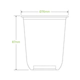 250ml Clear Tumbler Biocup - Cafe Supply