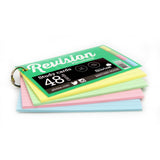 Luxpad Revision Study Cards 5x3 Ruled Assorted Colours with Binding Ring - Cafe Supply