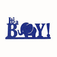 "It's a Boy" Glitter Blue Cake Topper (Card 130x55mm) - Cafe Supply