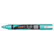Uni Chalk Marker 1.8-2.5mm Bullet Tip Metallic Green PWE-5M - Cafe Supply