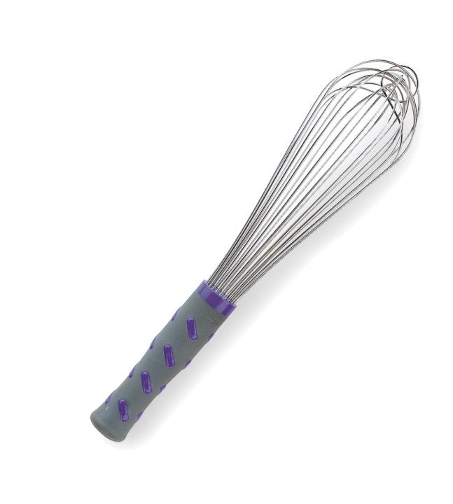 12-inch stainless steel piano whip with nylon handle - Cafe Supply