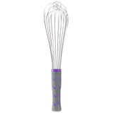 12-inch stainless steel piano whip with nylon handle - Cafe Supply