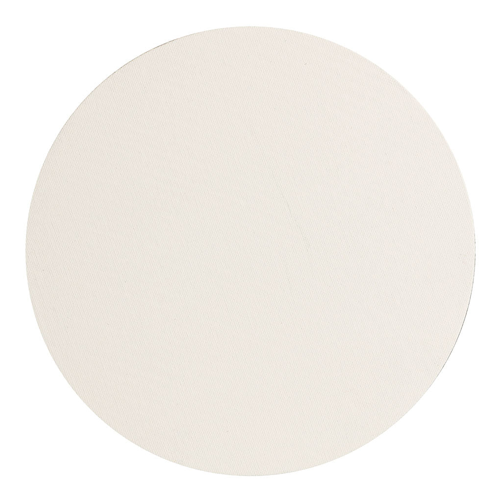 Clairefontaine Canvas Board Round White 20cm - Cafe Supply