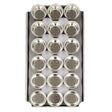 Palletized Pie Tins, (18) Round Very Deep 113x42mm, Tray size 720x405mm - Cafe Supply