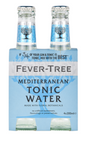 Fever-Tree Mediterranean Tonic Water Bottles 4 x 200ml - Cafe Supply