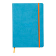 Rhodiarama Softcover Notebook A5 Lined Turquoise - Cafe Supply