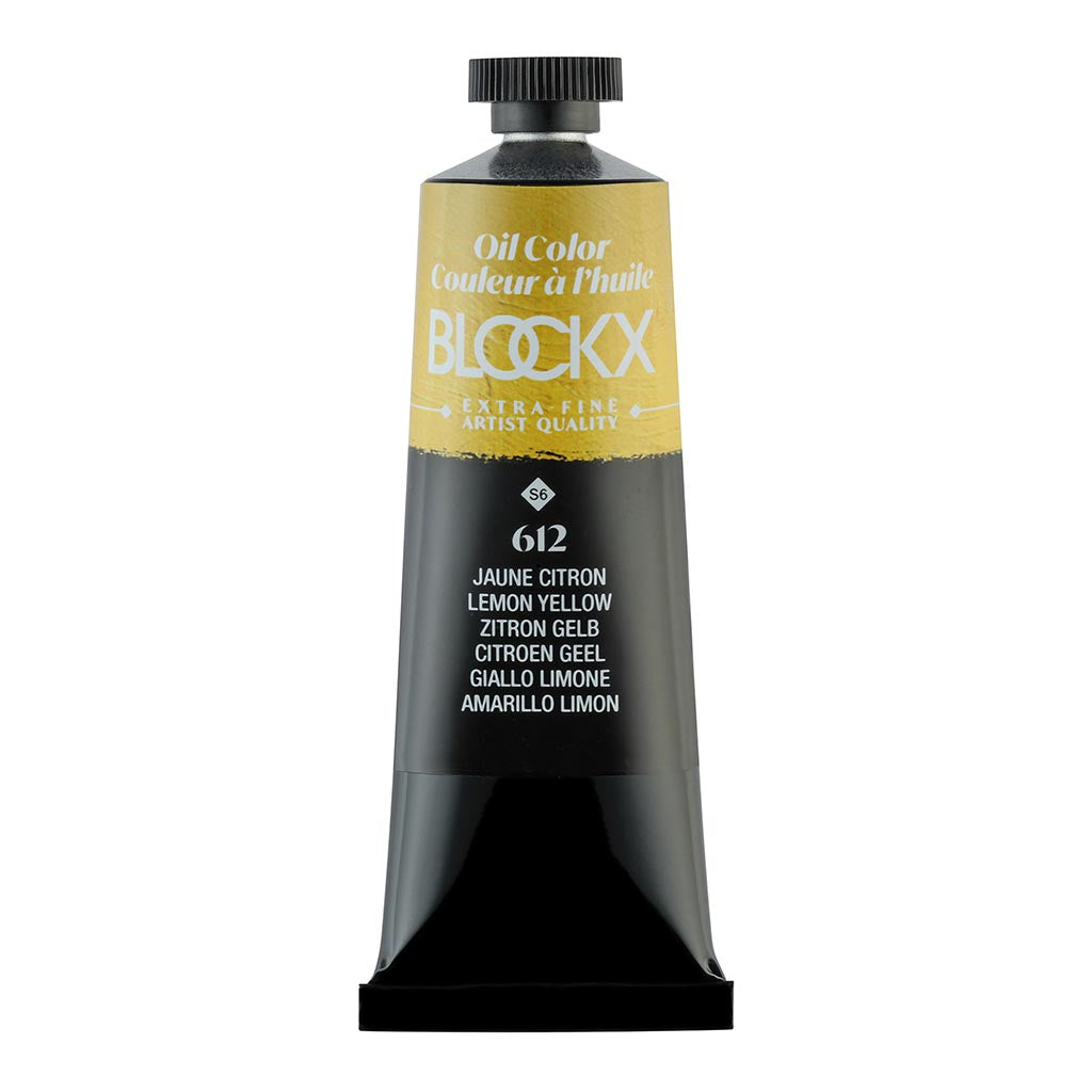 BLOCKX Oil Tube 35ml S6 612 Lemon Yellow - Cafe Supply