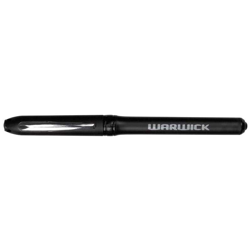 Warwick Pen Rollerball Capped Medium Blue Black Red 3 Pack - Cafe Supply