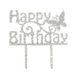 Topper Happy Birthday Butterfly (Pic) - Cafe Supply