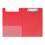OSC Clipboard PVC Double A5 Red - Cafe Supply