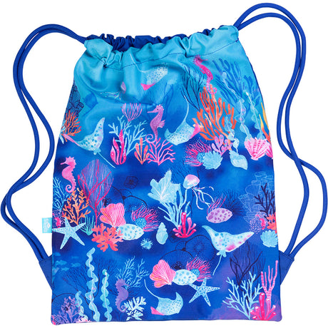 Spencil Coral Garden Drawstring Sports Bag - Cafe Supply