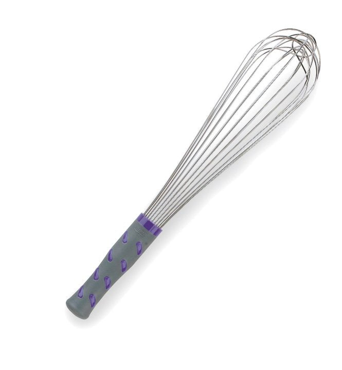 14-inch stainless steel piano whip with nylon handle - Cafe Supply