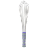 14-inch stainless steel piano whip with nylon handle - Cafe Supply