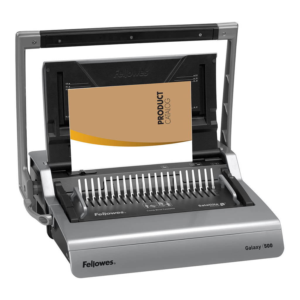 Fellowes Galaxy 500 Plastic Comb Binding Machine - Cafe Supply