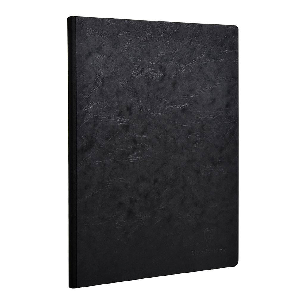 Age Bag Clothbound Notebook A4 Lined Black - Cafe Supply